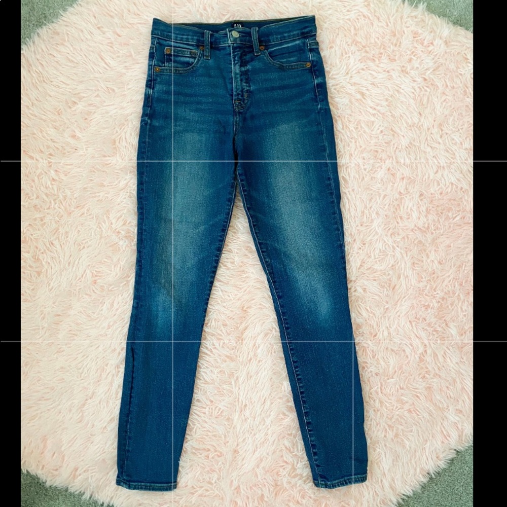 GAP High Rise True Skinny Denim